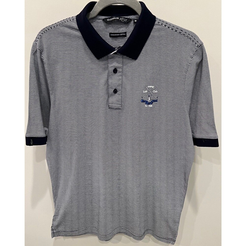 Moray Golf Club 1889 Scotland - Glenmuir 1891 Golf Shirt - Men's Size Medium